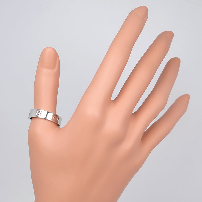 [卡地亚]卡地亚爱情戒指 /戒指K18白金20.5男士戒指 /戒指A+等级