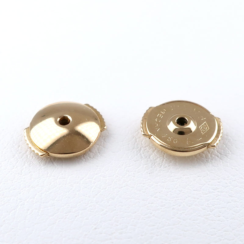 [Cartier] Cartier Studs Approximately 0.5ct Earrings K18 Yellow Gold x Diamond Men's Earrings SA Rank