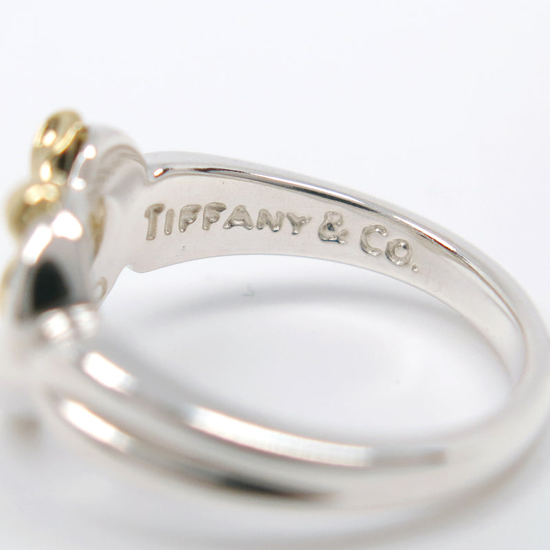 TIFFANY&Co.】ティファニー リボン リング・指輪 シルバー925×K18