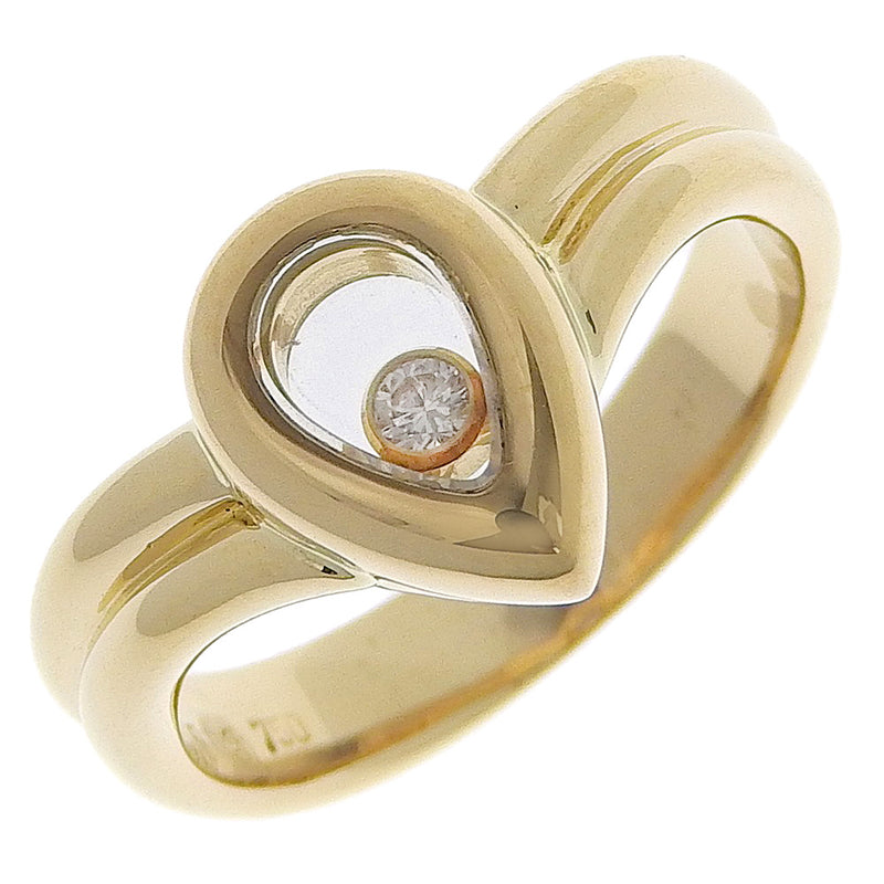 [CHOPARD] Chopard Happy Diamond Rop 82/1246-20 K18 Yellow Gold x Diamond No. 14 Ladies Ring/Ring SA Rank