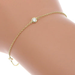 ティファニー バイザヤード イエローゴールド ダイヤ バイザヤード