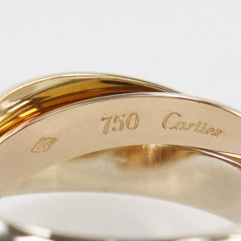 [Cartier] Cartier Trinity K18 Gold No. 14 YG/PG/WG Ladies Ring/Ring SA Rank