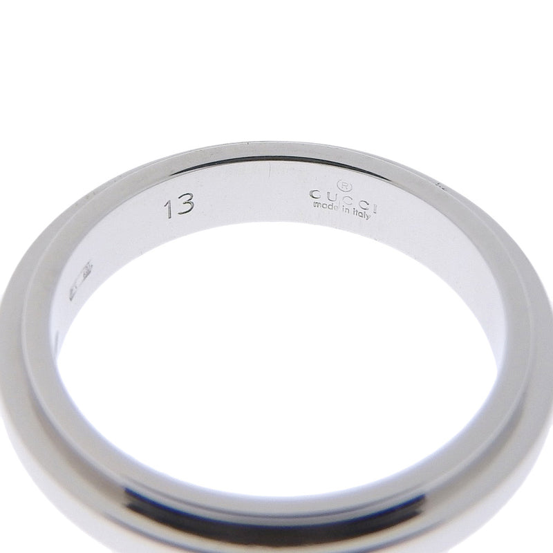 [GUCCI] Gucci K18 White Gold No. 13 Ladies Ring / Ring A-Rank