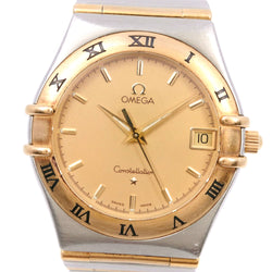 【OMEGA】オメガ
 コンステレーション 1212.10 ゴールド＆スチール クオーツ アナログ表示 メンズ ゴールド文字盤 腕時計
