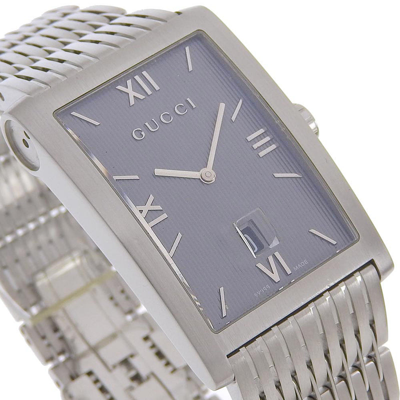 GUCCI] Gucci G metro 8600m stainless steel silver quartz analog