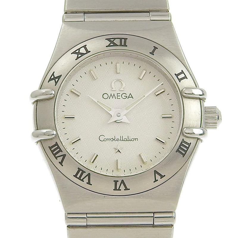 【OMEGA】オメガ
 コンステレーション　ミニ 1562.30 ステンレススチール シルバー クオーツ アナログ表示 レディース 白文字盤 腕時計