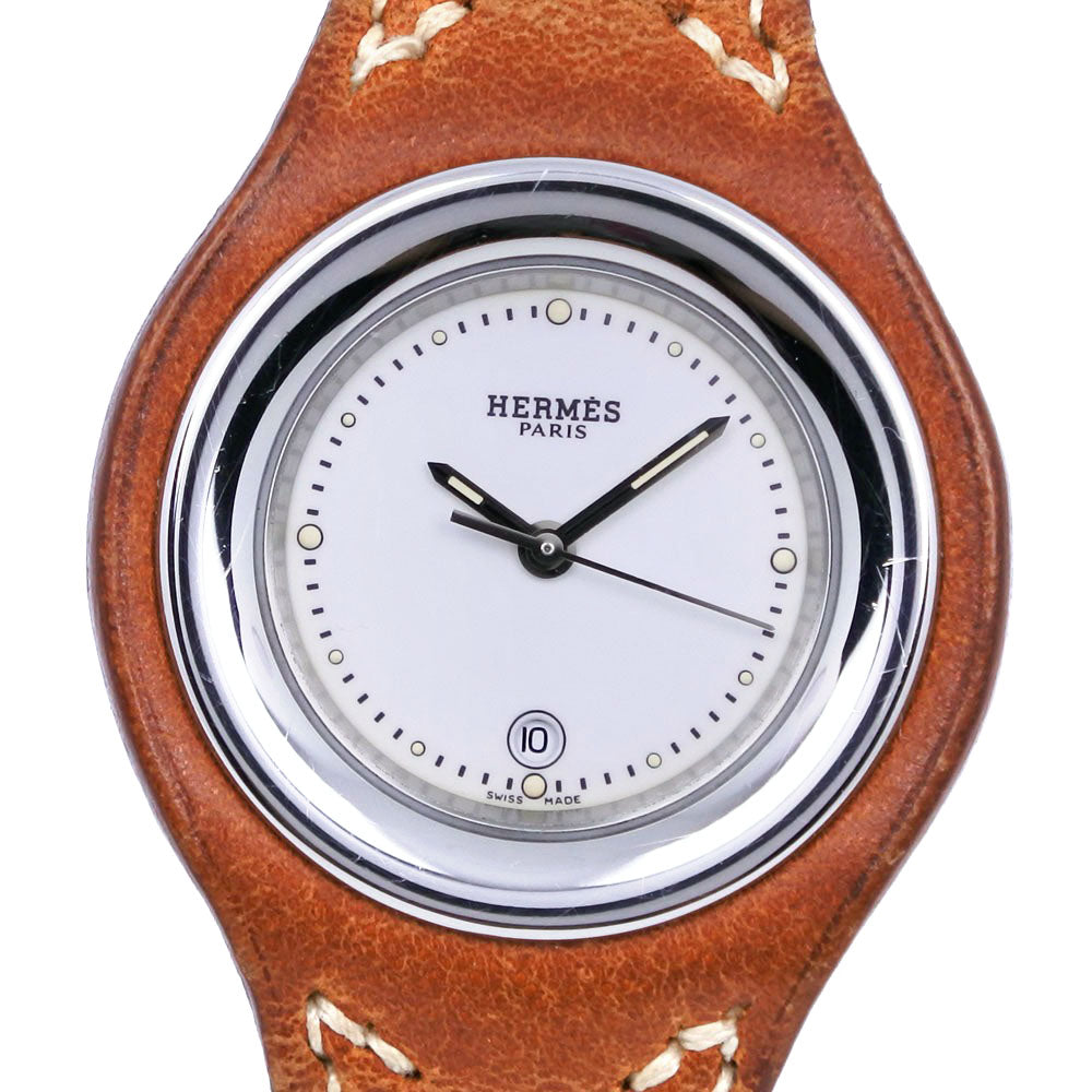 HERMÈS アーネ 時計 レザーベルト 赤 エルメス HESMES エルメス「アーネ」の定価やサイズ感は？ベルト交換は可能なの