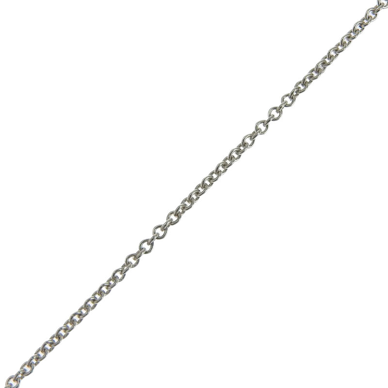 [Tiffany & Co.] Tiffany Open Heart Elsa Peletti Silver 925 Ladies Necklace A+Rank