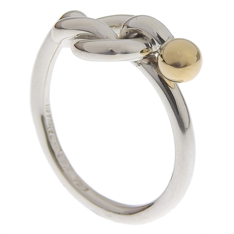 TIFFANY&Co.】ティファニー ラブノット シルバー925×K18イエロー 