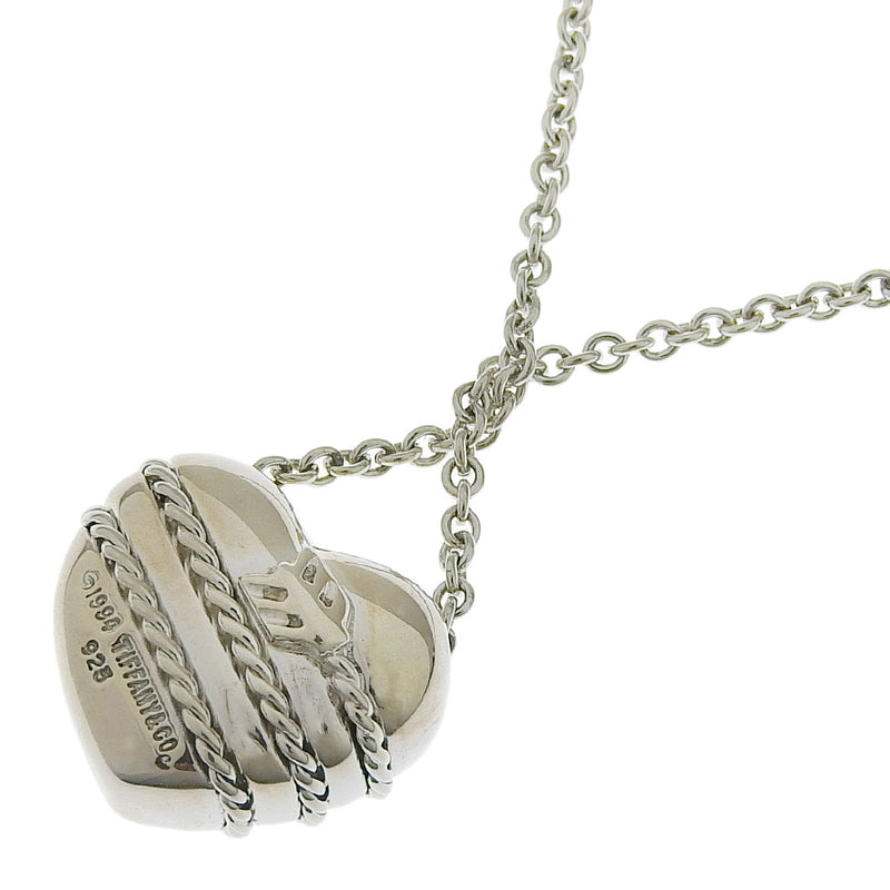 Return to Tiffany™ Lovestruck Heart Tag Necklace in Silver, Medium | Tiffany  & Co.