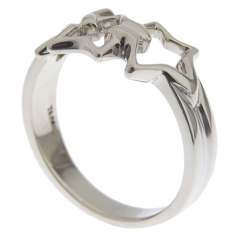 [Tiffany & co.] Tiffany Triple Star Silver 925 12 Ladies Ring / Ring A+Rank