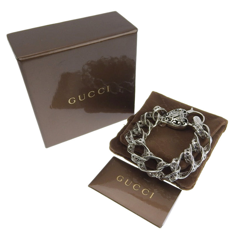 [Gucci] Gucci Heart Star Silver 925女士手链A+等级