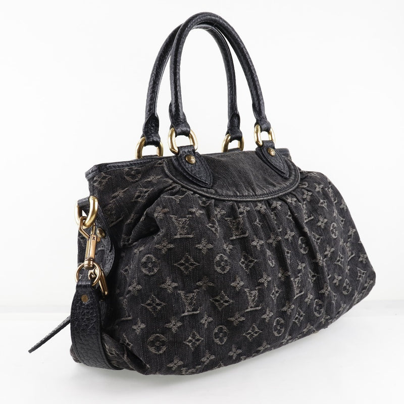 Louis Vuitton Monogram Denim Neo Cabby MM Noir