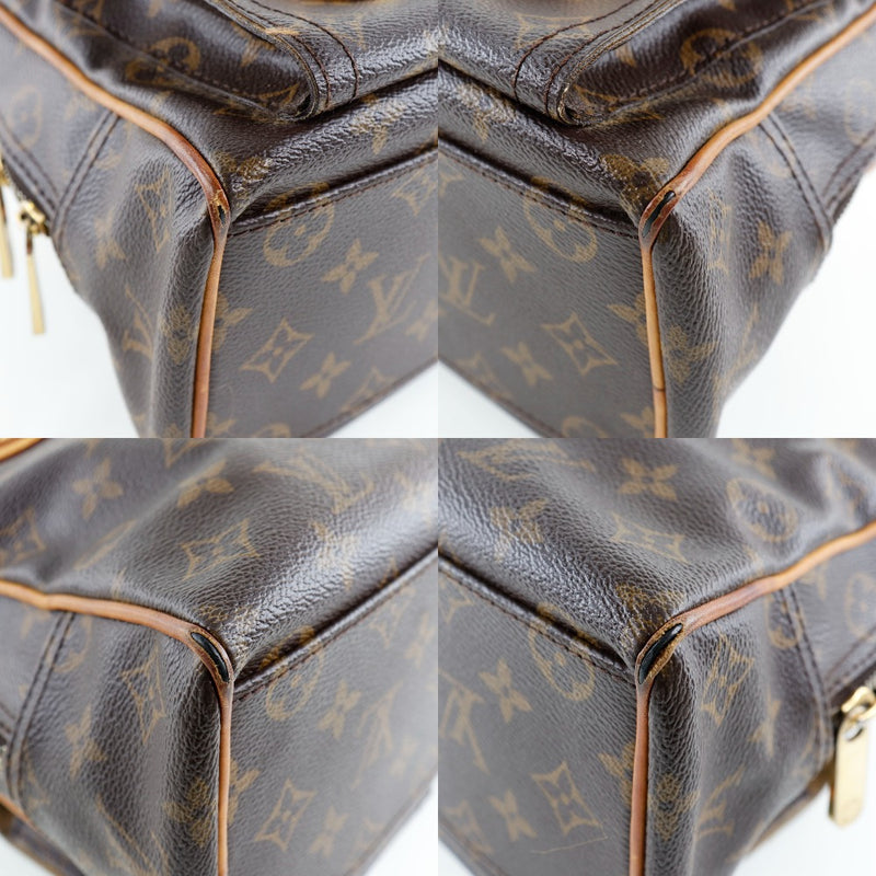 Louis Vuitton] Louis Vuitton Manhattan PM M40026 Handbag Monogram canvas  tea VI0036 engraved ladies handbag B-rank – KYOTO NISHIKINO
