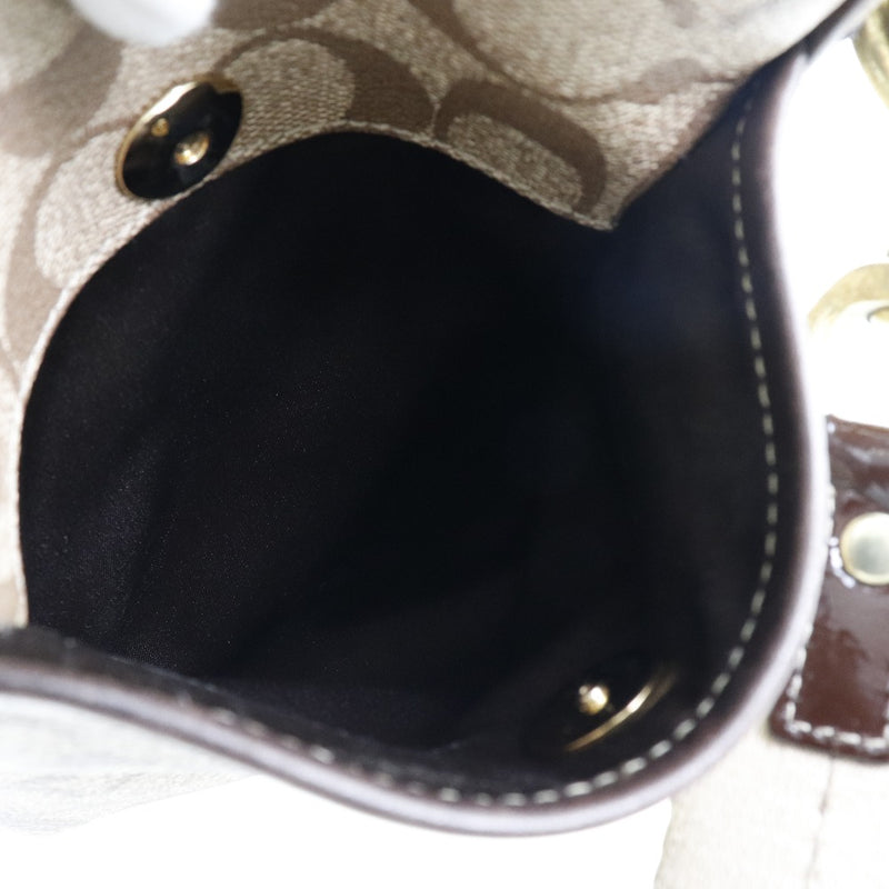 [Coach] Entraîneur Signature 11359 Sac à bandoulière PVC TEA UNISEX SAG BANK BANK