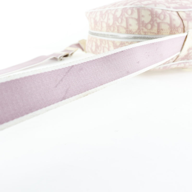 【Dior】クリスチャンディオール
 トロッター ショルダーバッグ
 PVC ピンク レディース ショルダーバッグ