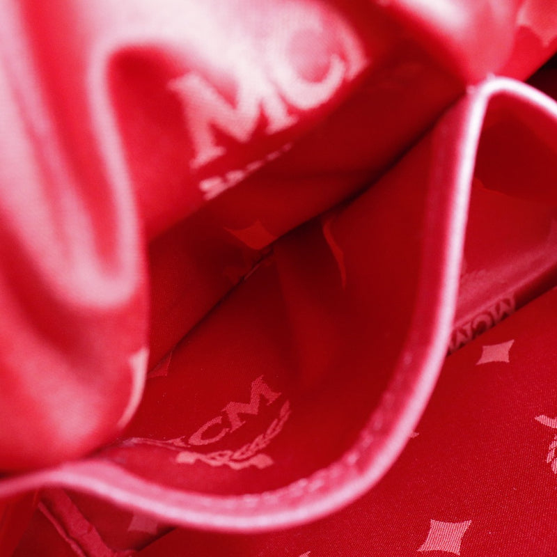 【MCM】エム・シー・エム
 バックパック STARK MMK 2AVE20 RE001 メッセンジャーバッグ
 PVC 赤 レディース メッセンジャーバッグ
Aランク