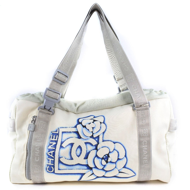 CHANEL] Chanel Camellia Sports Line Boston Bag Nylon Ladies Boston Bag –  KYOTO NISHIKINO