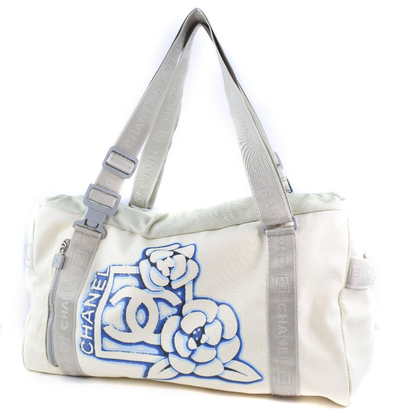 [Chanel] Chanel Camelia Sports Line Boston Bag Nylon Ladies Boston Bag