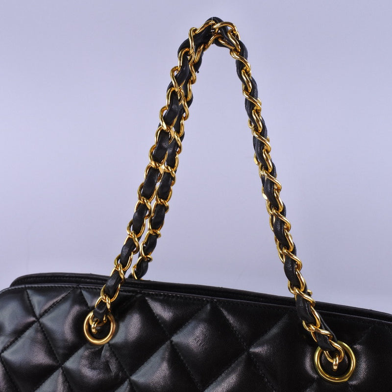 CHANEL] Chanel Matrasse chain tote bag Lambskin Ladies Tote Bag A