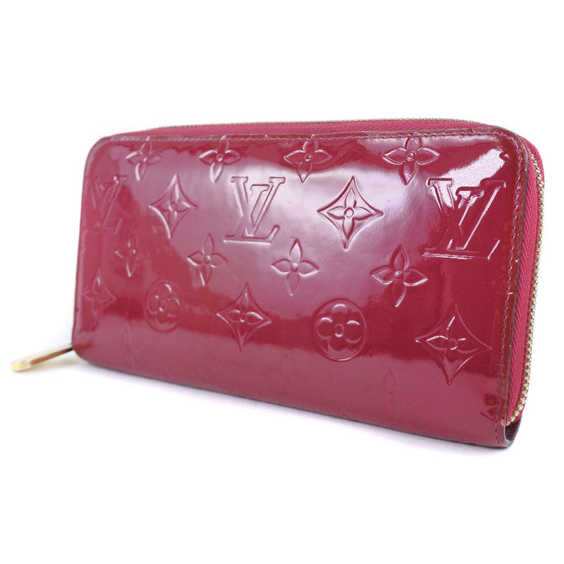 Louis Vuitton Pink Rose Monogram Denim Zippy Wallet Long Zip Around 31lv217s
