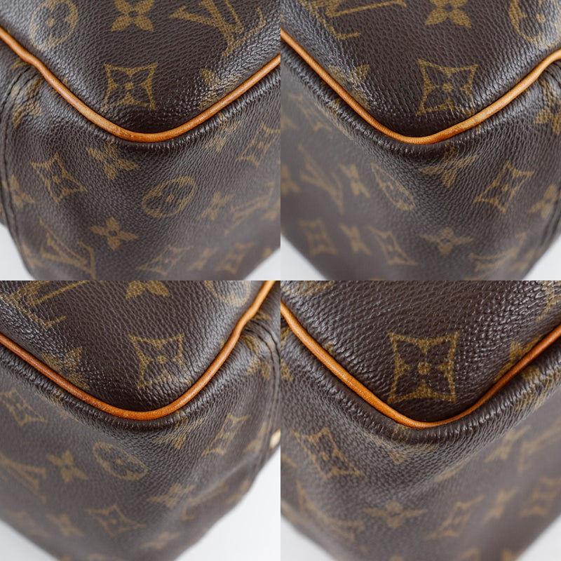 [Louis Vuitton] Louis Vuitton Doville M47270会标帆布茶具VI0966雕刻女士手提包