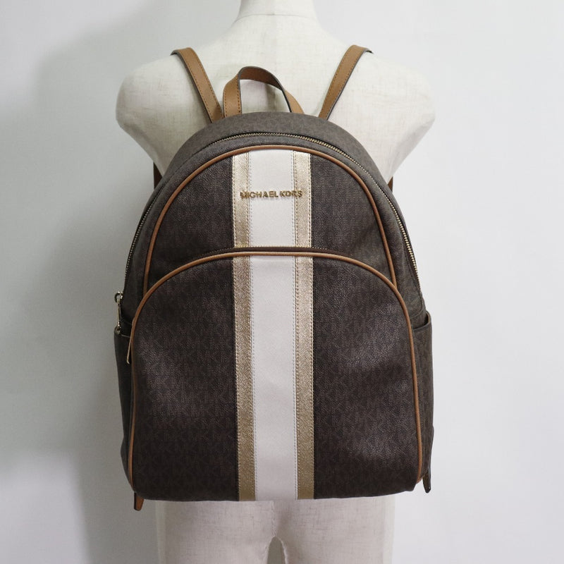 [Michael Kors] Michael Course Signature 35S9GAYB9M PVC Tea Ladies Backpack Daypack B-Rank