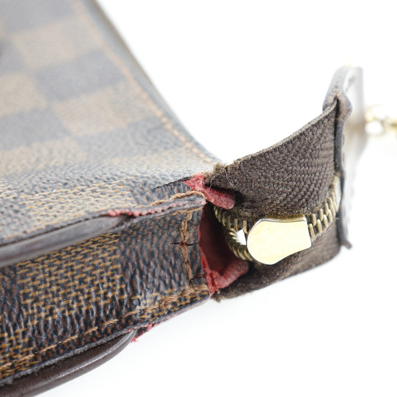 [Louis Vuitton] Louis Vuitton Eva 액세서리 파우치 N55213 Damier Cambus Tea Du3017 조각 된 숙녀 핸드백 B 순위