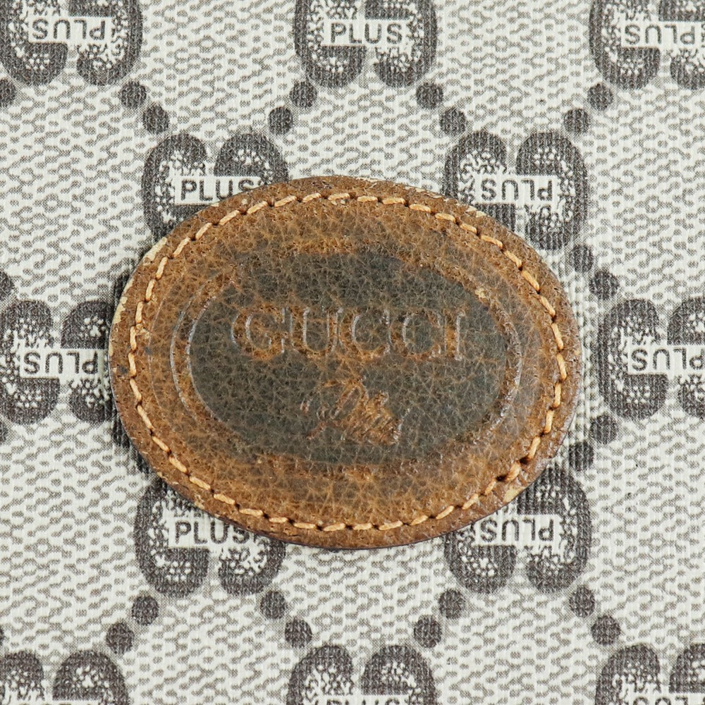 GUCCI】グッチ オールドグッチ クラッチ GGプラス 茶 ユニセックス