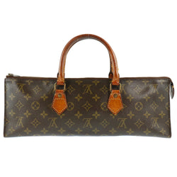 [Louis Vuitton] Louis Vuitton Sack TRICO VINTAGE M51450 Monogram Canvas Tea 833 Handbag de damas grabadas B-Rank