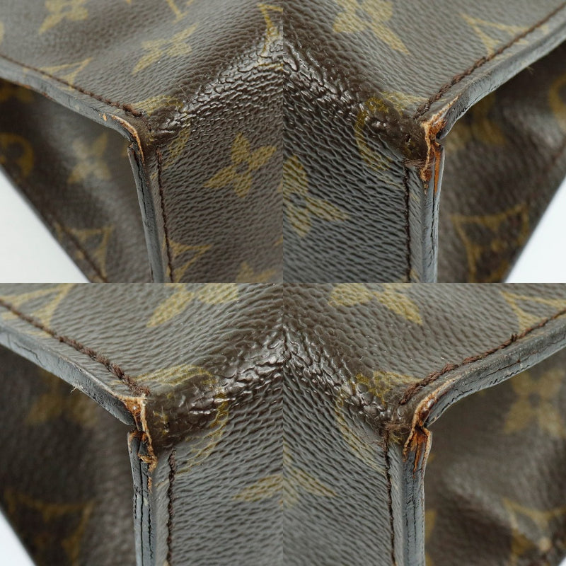 [LOUIS VUITTON] Louis Vuitton Sack Trico Vintage M51450 Monogram Canvas tea 833 engraved Ladies Handbag B-Rank