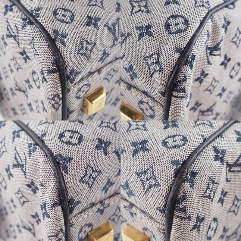 [Louis Vuitton] Louis Vuitton Josephine GM M92211 모노그램 미니 캔버스 다크 블루 vi1021 새겨진 숙녀 핸드백