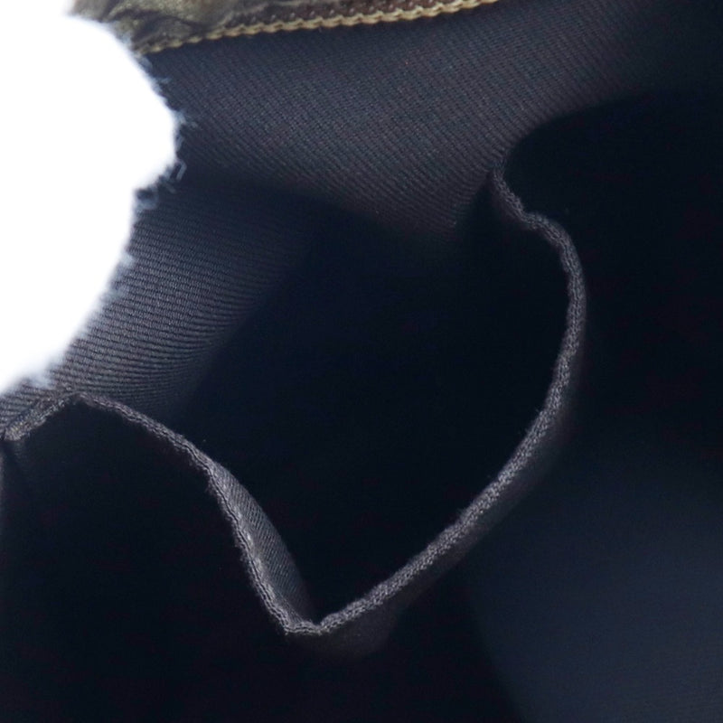 [GUCCI] Gucci GG Crystal 189749 PVC Gold Ladies Shoulder Bag