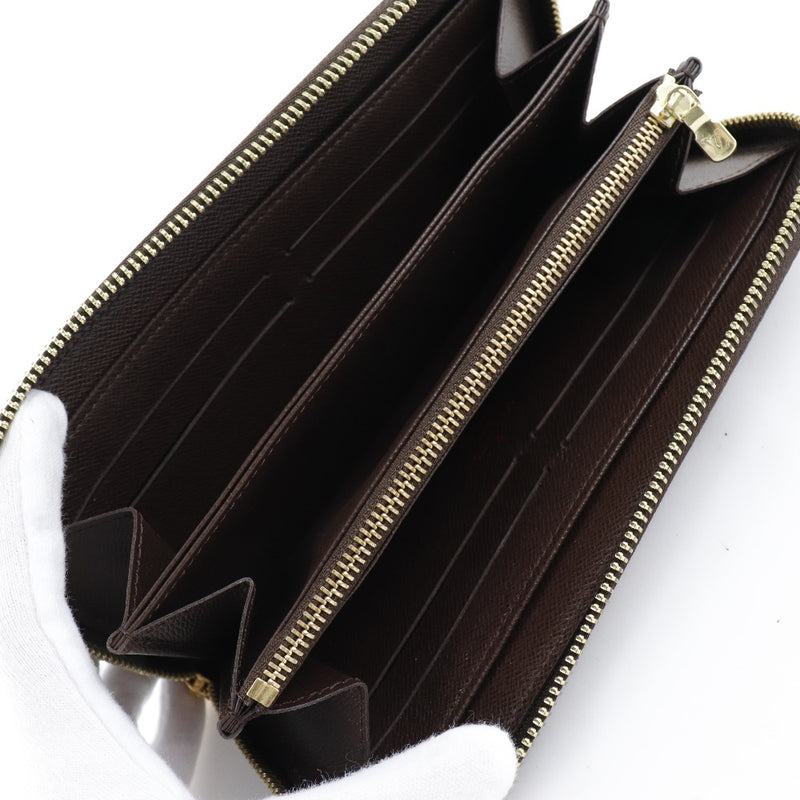 [Louis Vuitton] Louis Vuitton Zippy Wallet N60015 Dami Cambus Tea CH3190 Sello Unisex Long Wallet A-Rank