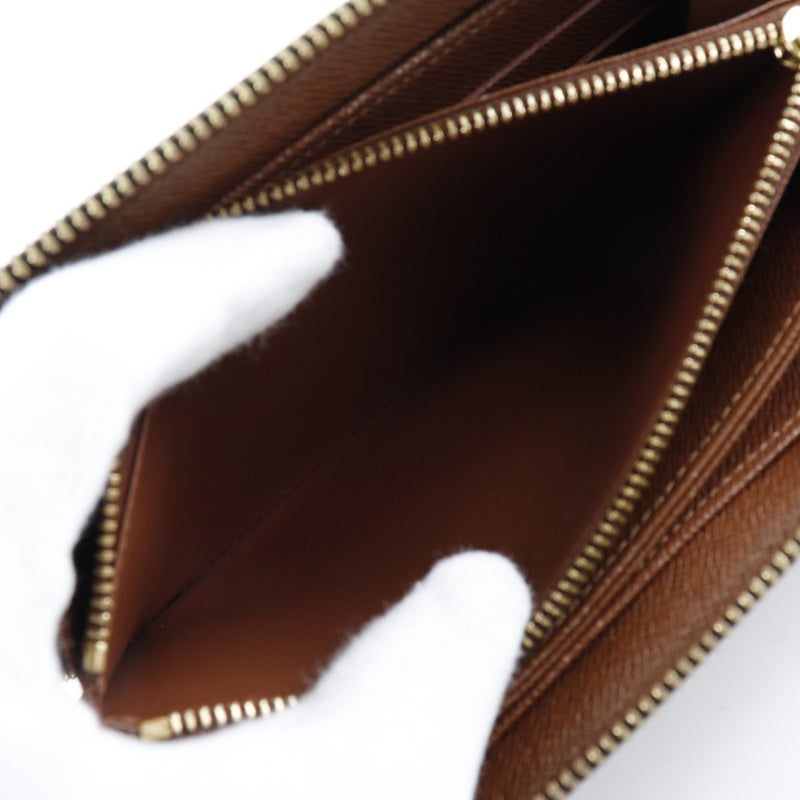 [Louis Vuitton] Louis Vuitton Zippy Wallet M60017会标帆布茶Ca3173雕刻女士长钱包