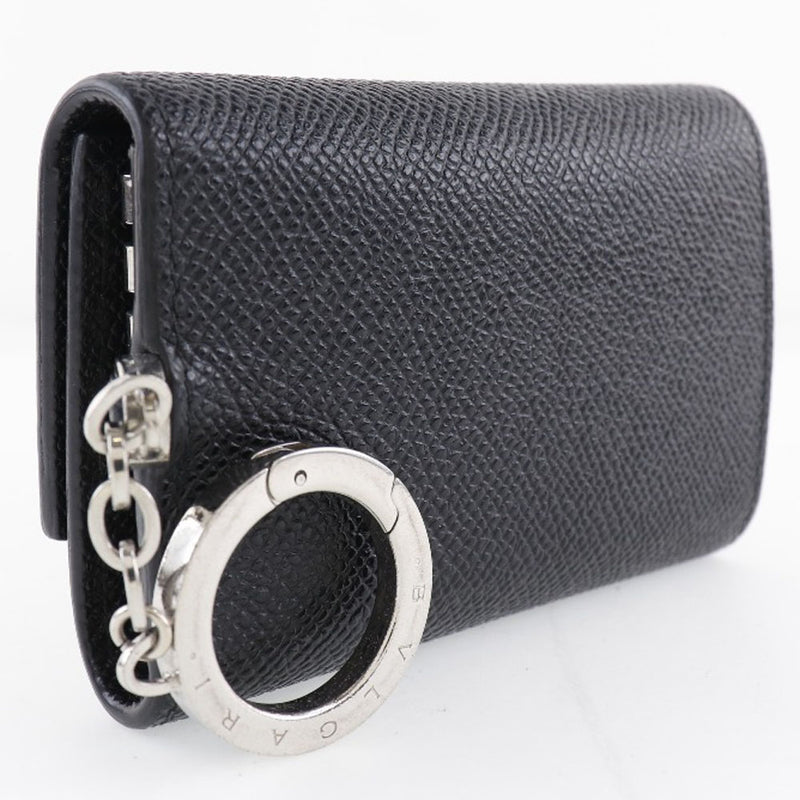 [Bvlgari] Bulgari Bulgari Bulgari Bulgari 6 Série Black Men's Key Case A-Rank