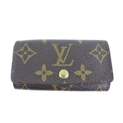 【LOUIS VUITTON】ルイ・ヴィトン
 ミュルティクレ4 M62631 キーケース
 モノグラムキャンバス 茶 TH0976刻印 レディース キーケース