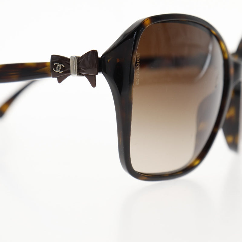 [CHANEL] Chanel C714/3B Sunglasses Plastic Brown 58 □ 165 engraved ladies sunglasses