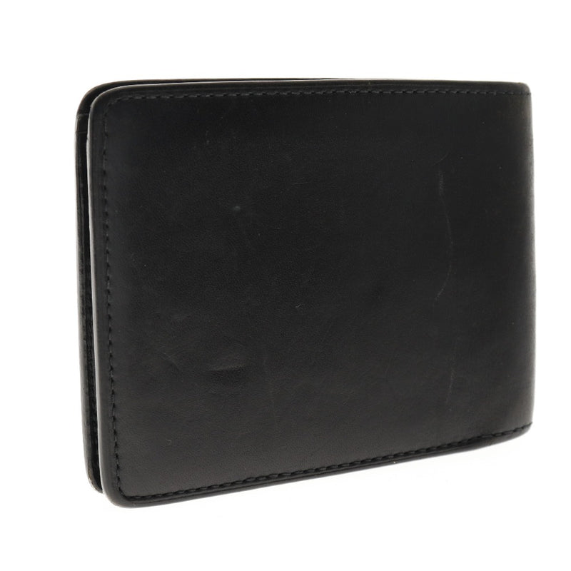 [Louis Vuitton] Louis Vuitton Porte Vie 6 Cult Credit M85014 Bi-Fold Wallet Nomad Black MI0038 조각 된 남성의 이중 지갑 B 순위