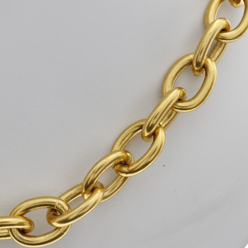 [香奈儿]香奈儿可可标记老式项链黄金镀金29刻女士项链