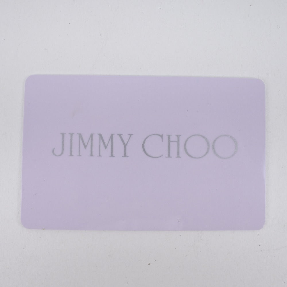 JIMMY CHOO】ジミーチュウ スタースタッズ 長財布 レザー ピンク