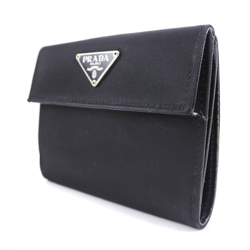 PRADA] Prada M523 Bi -fold wallet Nylon Nero Black Ladies Bi -fold