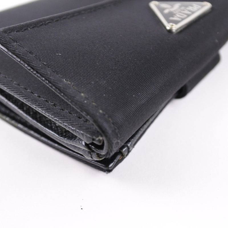 [Prada] Prada M523 Bi- 폴드 지갑 Nylon Nero Black Ladies Bi -Fold 지갑