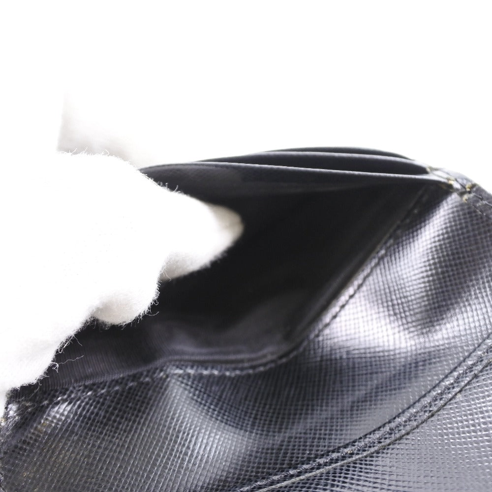 PRADA M523 ブラック 三つ折り財布　未使用品　プラダ プラダ 二つ折り財布 財布 レディース サフィアーノ