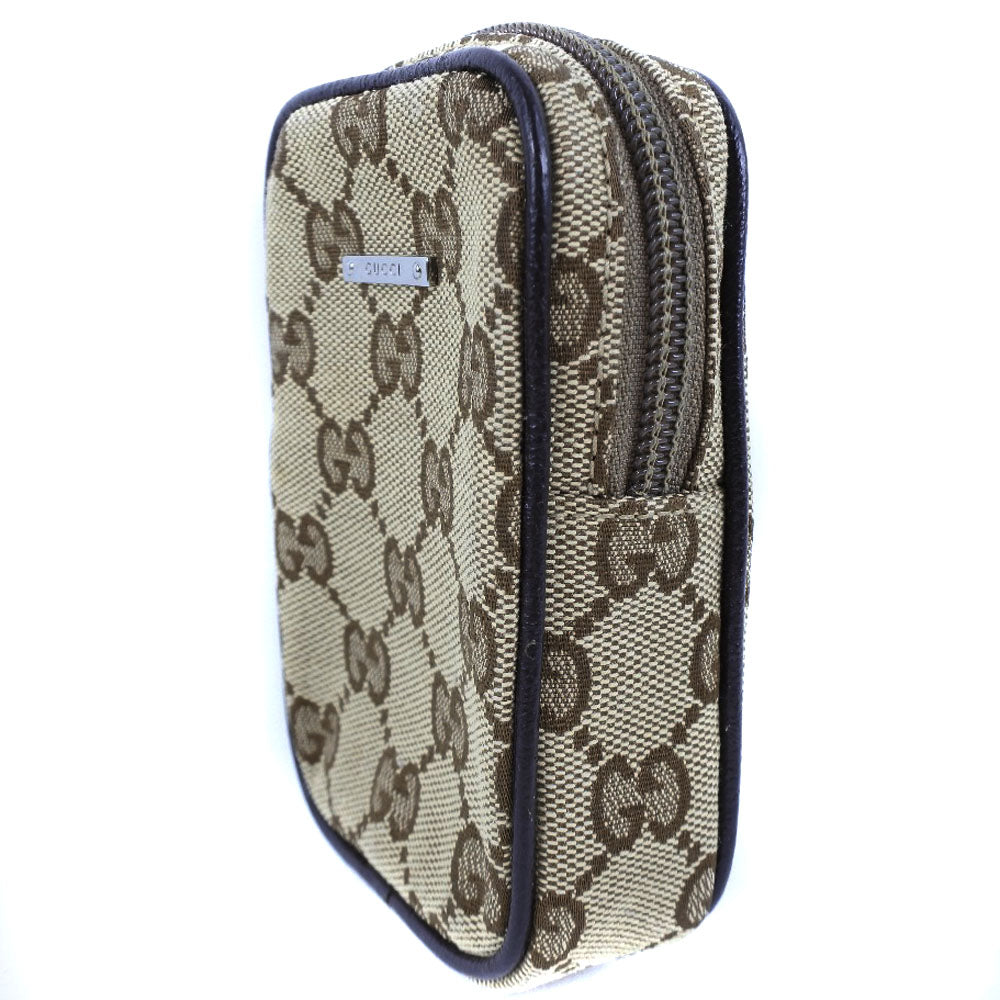 GUCCI GG アクセサリーポーチ　茶系 GUCCI GG アクセサリーポーチ 茶系 GUCCI GG アクセサリーポーチ