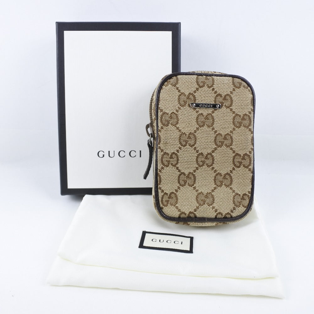 GUCCI】グッチ ミニポーチ 115249 ポーチ GGキャンバス 茶 レディース ポーチ Aランク – KYOTO NISHIKINO