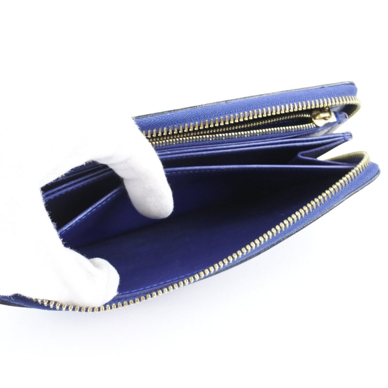 Louis Vuitton] Louis Vuitton Zippi Wallet Round Fastener M90047 Long Wallet  Monogram Verni Gran Blue Blue BA1108 engraved men's wallet A-rank – KYOTO  NISHIKINO