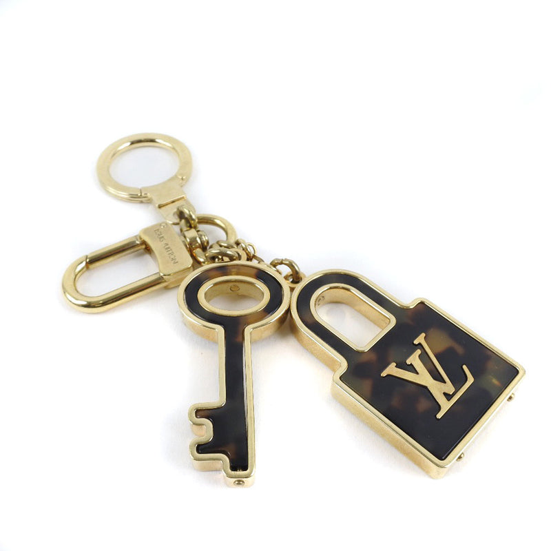 [Louis Vuitton] Louis Vuitton Portcre Conscidance KeyChain M65088魅力金镀金棕色OB0173鼓励女士魅力A级