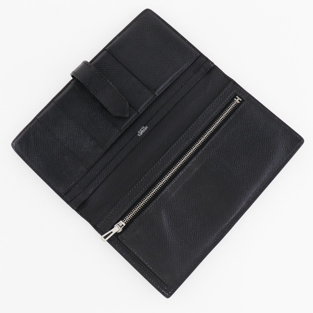HERMES】エルメス ベアンスフレ ヴォーエプソン 黒 □J刻印 ユニ