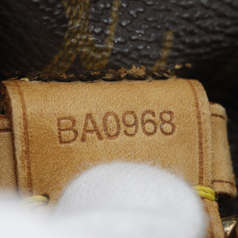[Louis Vuitton]路易威登 
 孟斯里总经理雄鹿日包 
 会标帆布茶BA0968雕刻皮带配件Montsourisgm女士B级